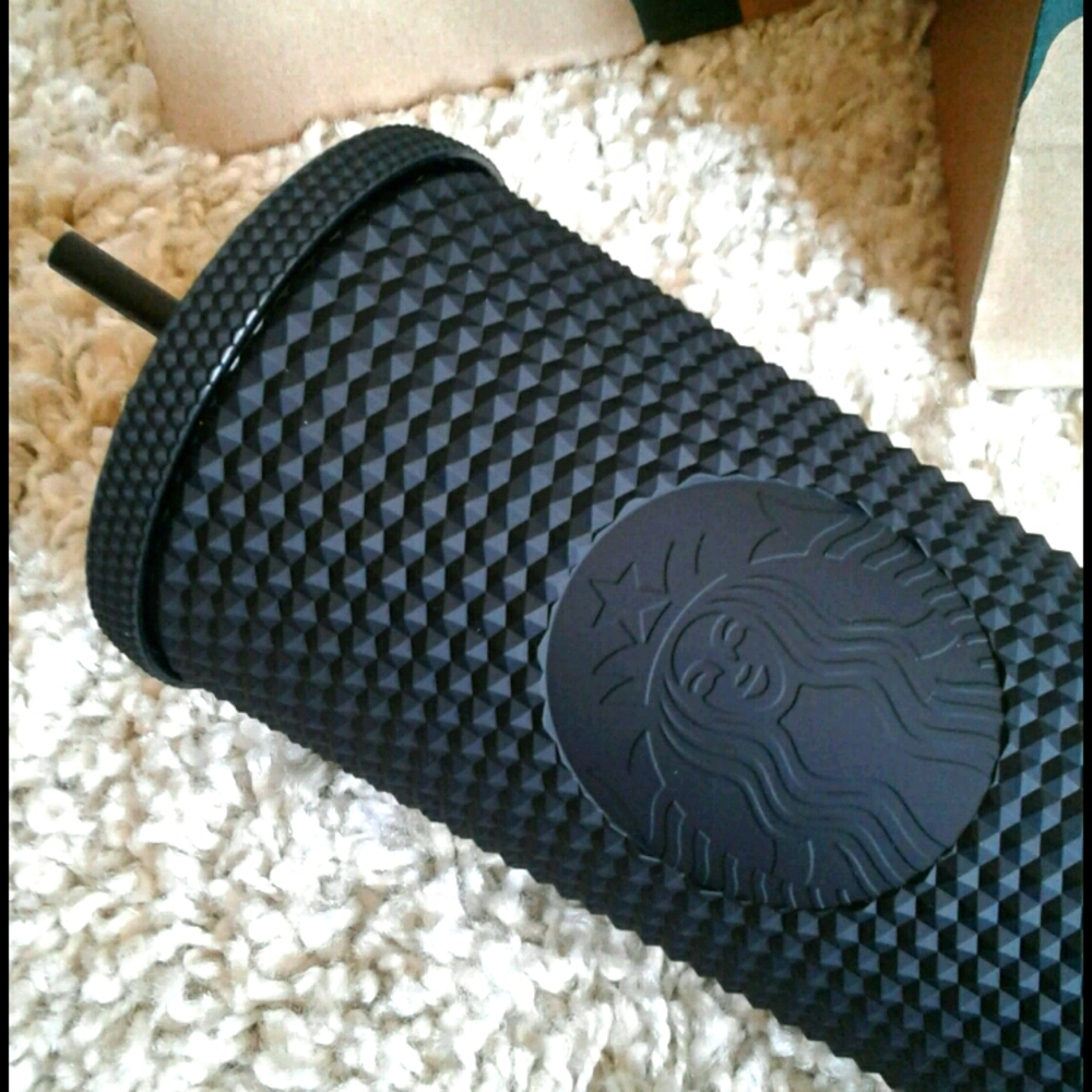 NEW- Starbucks Black Matte Tumbler